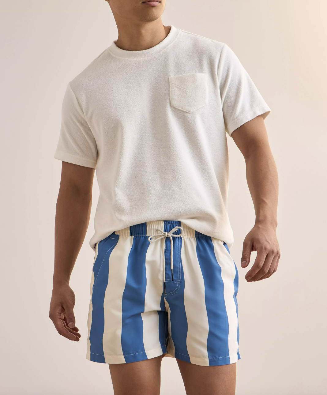  OAS Waver Stripe Swim Shorts.